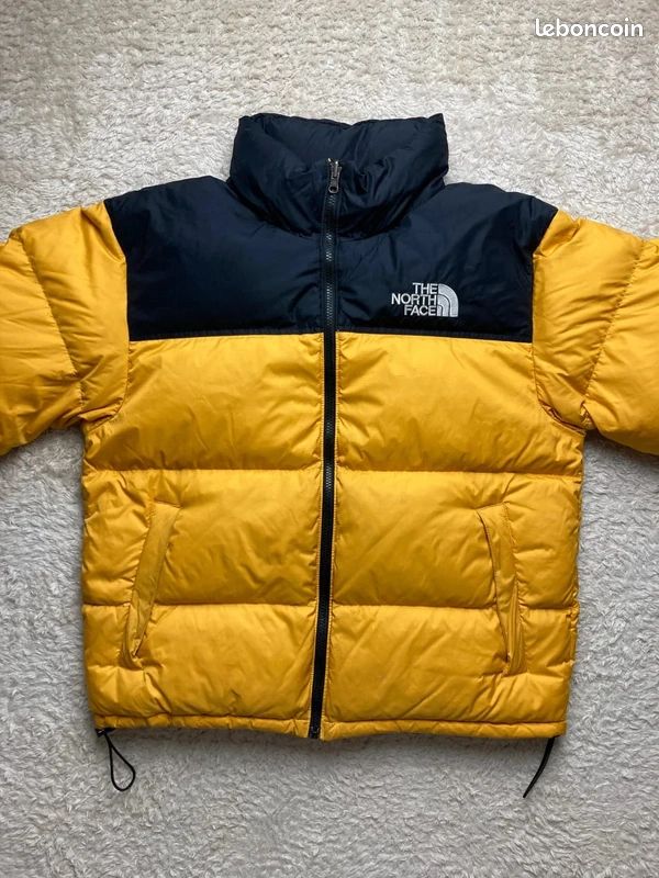 Doudoune The North Face 700 1996 Retro Nuptse jaune Taille M homme (image 2)