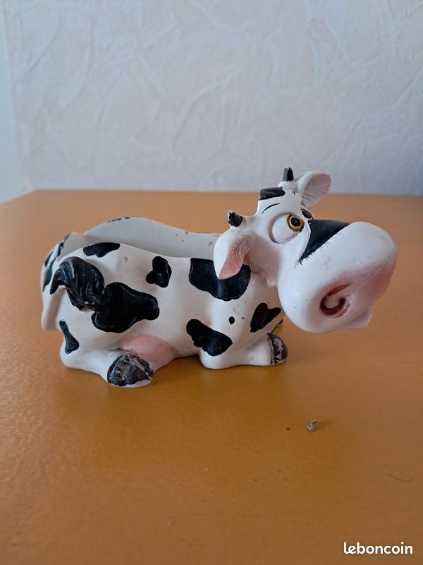 Ancien Licol Pour Vache – Cuir Et Plomb – Marron – Occasion Bon état