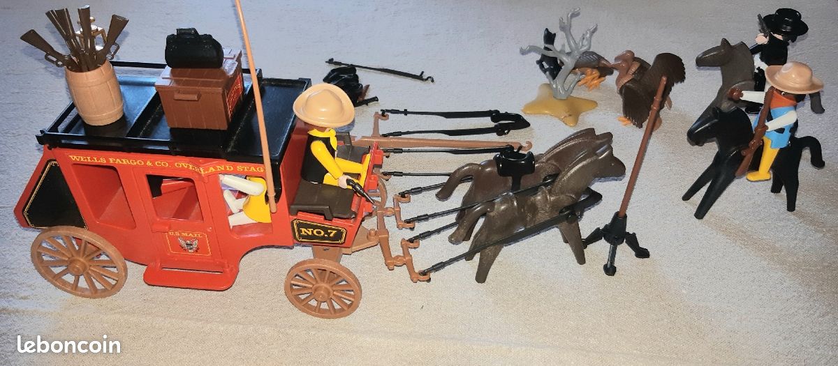 Playmobil WESTERN inspiration 3245 Diligence Jeux & Jouets