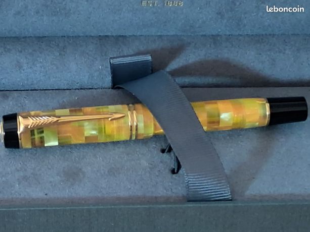 Stylo Plume Parker Duodolf Citrine - Neuf Sans Emballage - Écriture Luxe