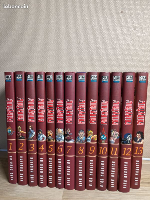 Manga Fairy Tail : 1 à 13 (image 1)