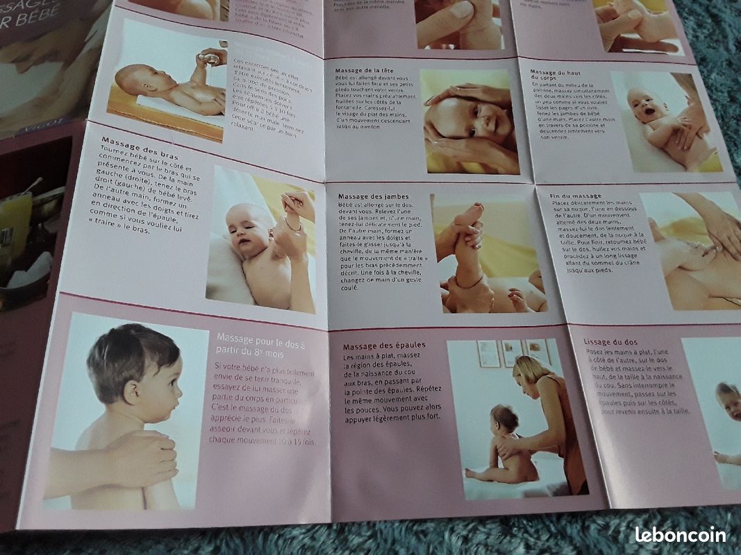 Livre Massages pour bébé édition Vigot parents enfants (image 3)