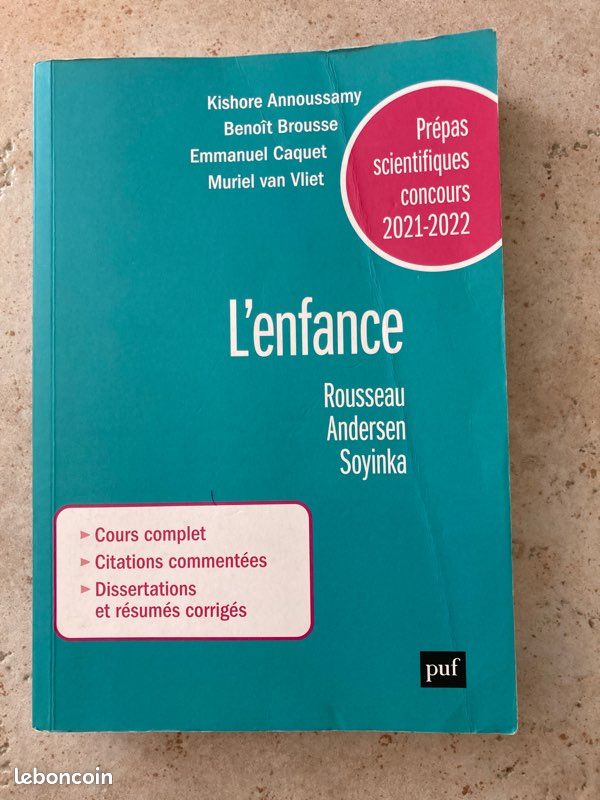 L’enfance - CPGE scientifique (image 1)