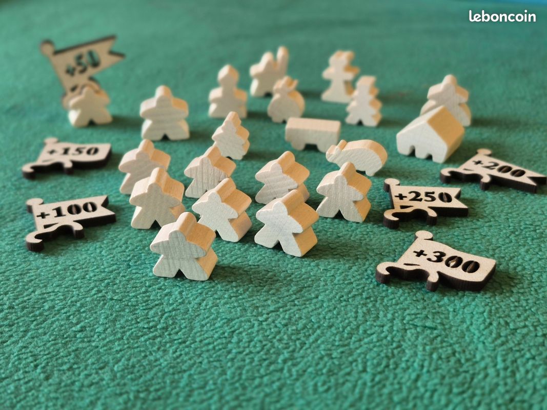 Meeple + Drapeau scoring Carcassonne (image 4)