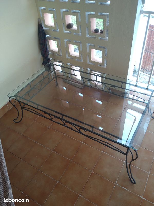 Table basse en verre (image 2)