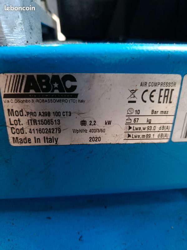 Compresseur 100 L (image 3)