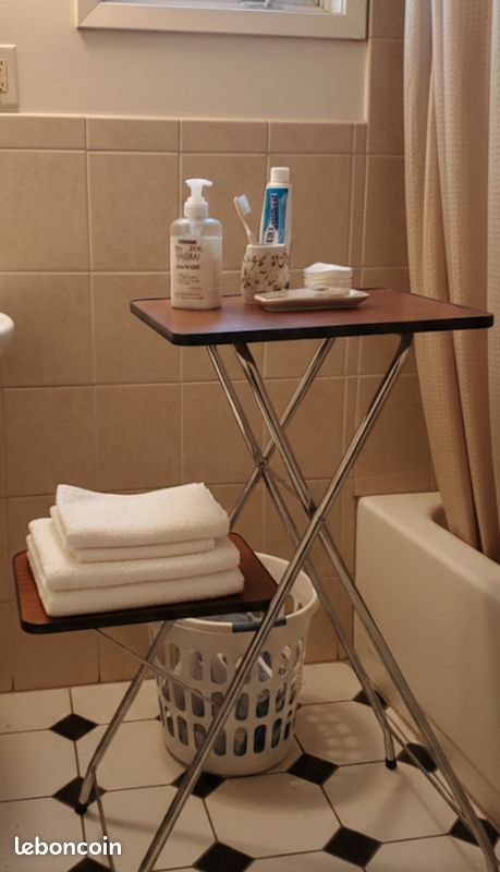 Desserte Vintage Chrome & Formica – État proche du Neuf – Multi-usages (image 10)