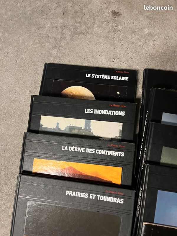 Lot de livres La Planète Terre, Éditions Time-Life, avec Atlas géopolitique (image 2)