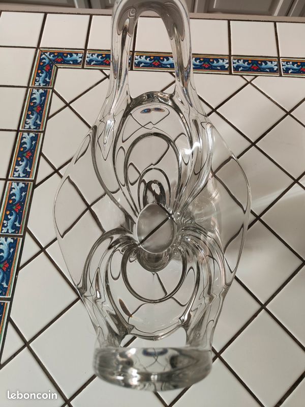 Jolie coupe à fruits en verre (image 3)