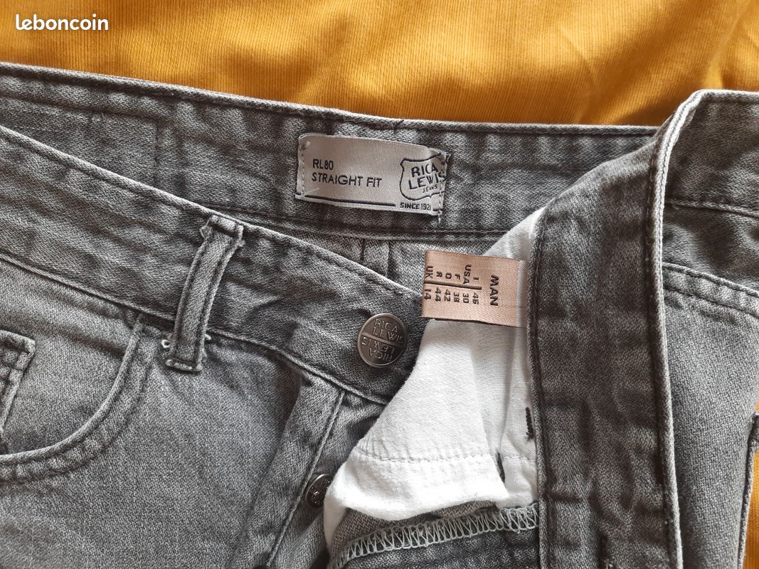 Pantalon Adulte Jeans Rica Lewis Carrefour Jeans Homme Jean