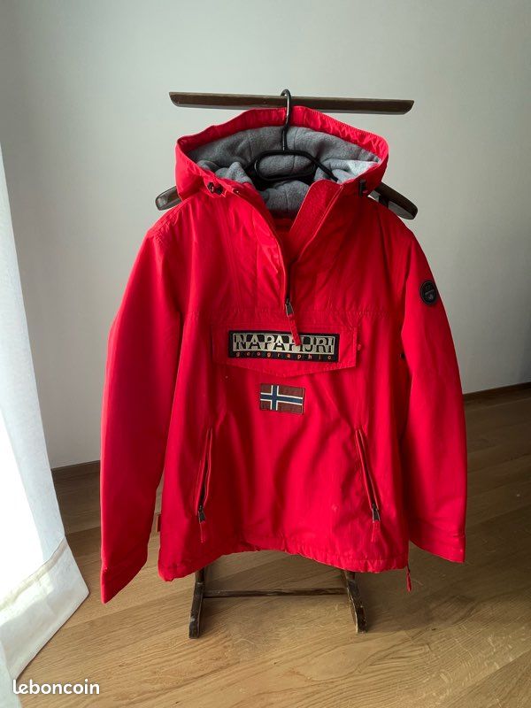 Napapijri Rainforest Winter Manteau Napapijri Rouge Manteau D