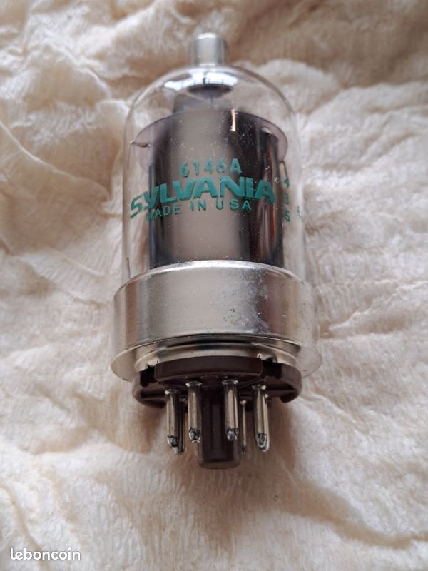 1 X Tube Vintage EL519 / 6KG6A - Sylvania, Made In USA, Triple O Getter, NEUF