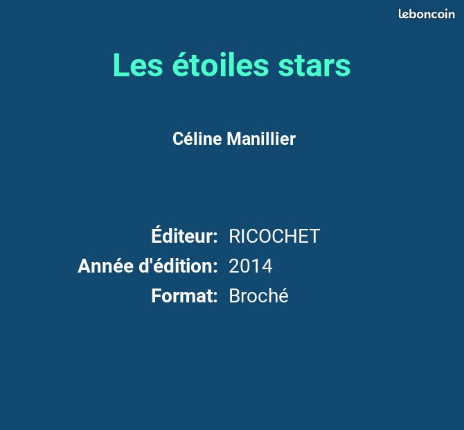 Les étoiles stars - Céline Manillier et Adèle Tariel (image 2)