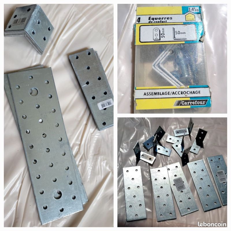 Diverses équerres assemblage pour bricolage (image 1)