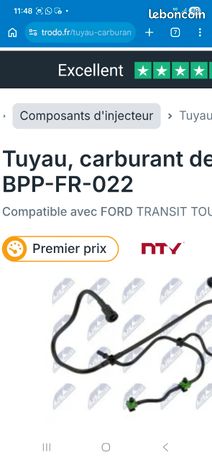 Tuyau D'alimentation D'injecteur De Carburant Pour Mitsubishi Outlander - Référence AMD163368 - Occasion, Vérifier Photos