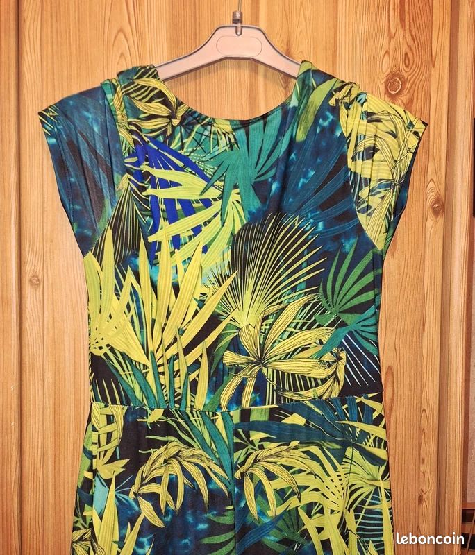 Magnifique Robe d'été Taille 40/ Motifs floraux/Jungle (image 4)