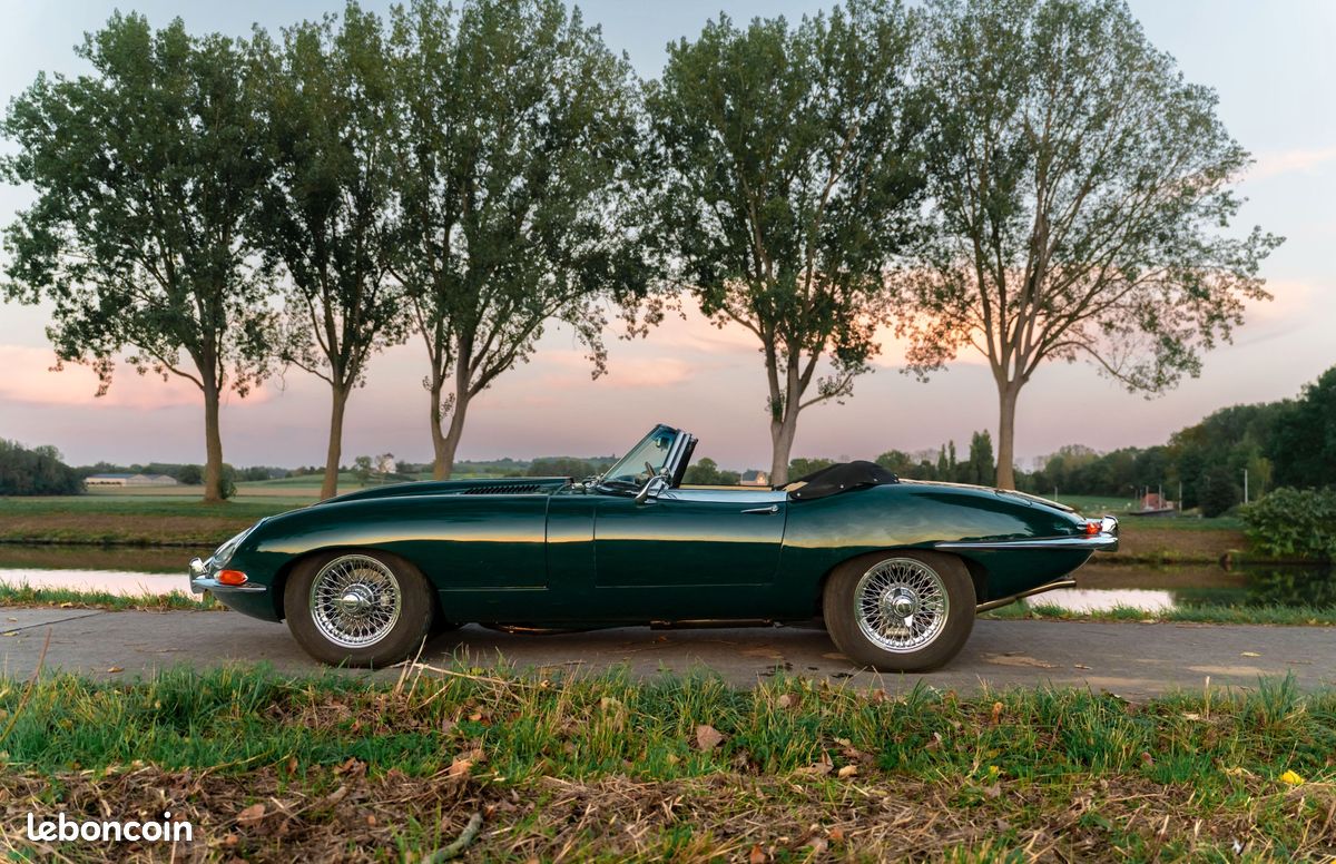 Jaguar Type-E Série 1 4.2 roadster - Très bon état - Restaurée - Moteur matching - Garantie (image 4)