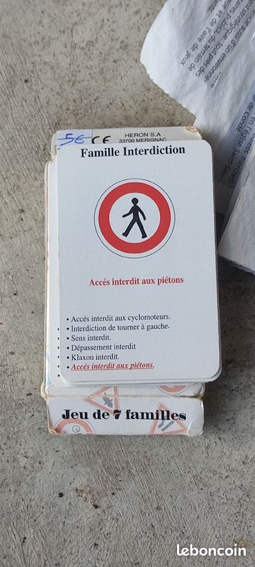 Jeu des 7 Familles Vintage - Complet (image 1)