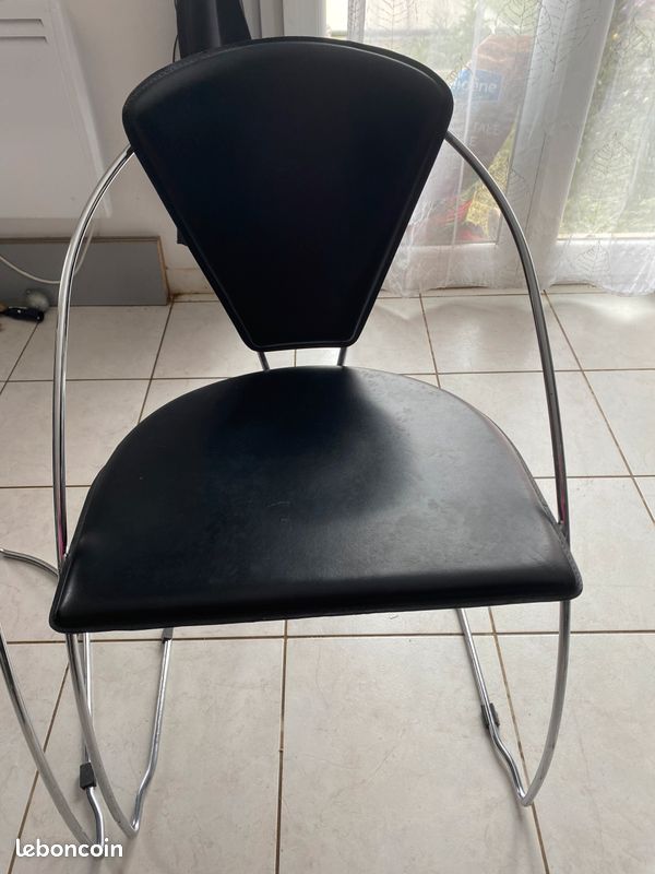 4 chaises vintage Arrben italie (image 2)