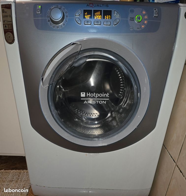 Machine à laver HOTPOINT ARISTONE, Aqualtis .Éco E SuperSilent — free download