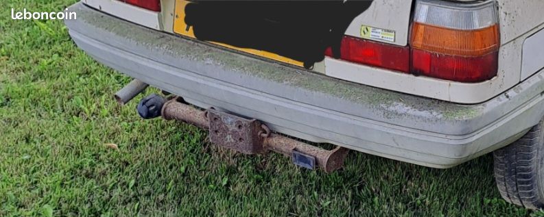 Pare choc avant et arriere renault 11 phase 1 (image 2)