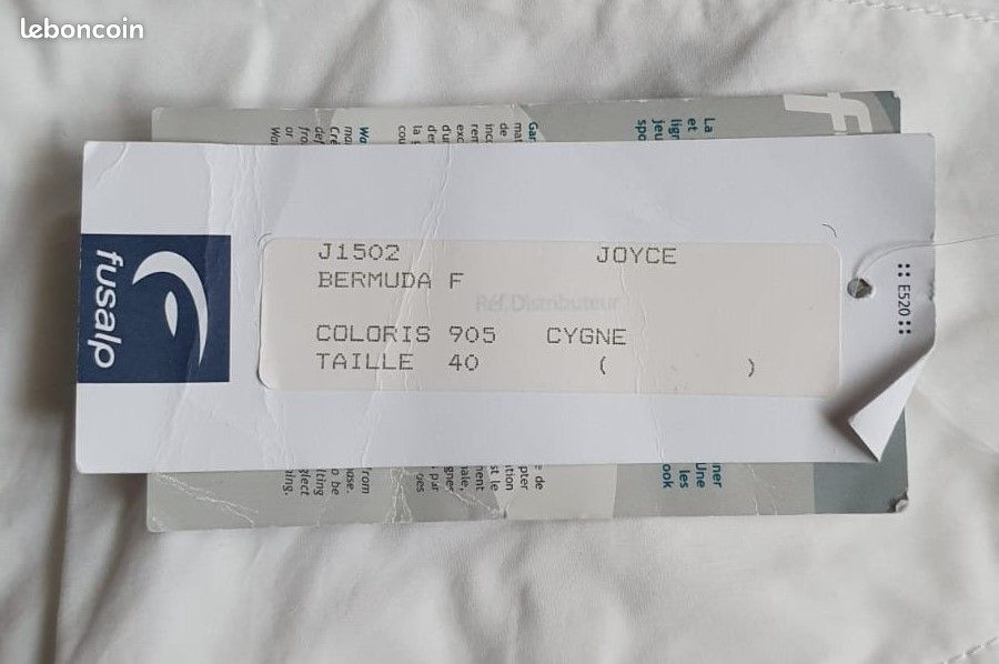 Bermuda Fusalp - modèle Joyce – taille 40 (image 7)