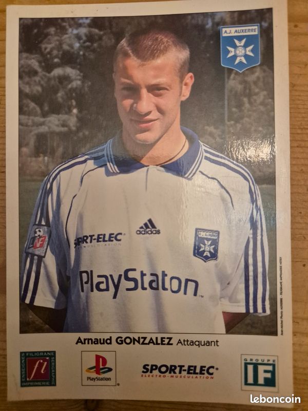 PANINI OFFICIAL FOOTBALL Card 96 Laurent Blanc Auxerre France 1996 # 011 Rare EUR 2,99 - FR