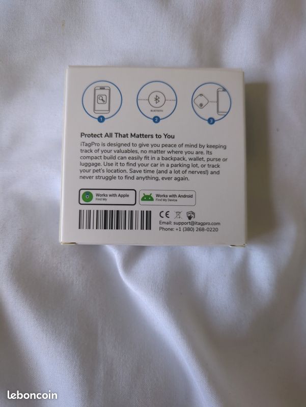 Smart Tag traceur GPS Bluetooth — Neuf boîte (image 2)