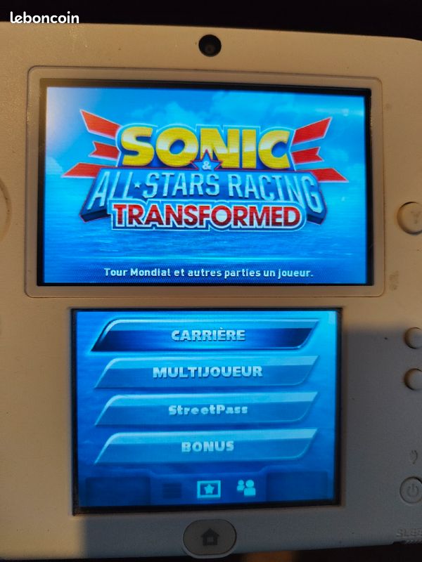 Nintendo 3ds Sonic Transformed 3ds Sonic All Stars Racing