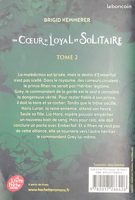Livre Un coeur si loyal et solitaire - Tome 2 (image 2)