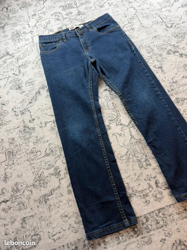 Jean Lévis bleu indigo 511 Slim W28 L38 FR38 Femme #0026 (image 3)