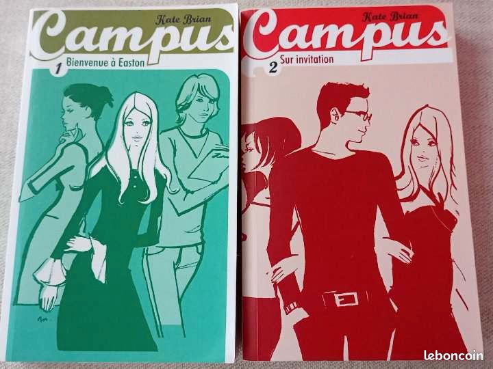 Campus tome 1 et 2 de Kate Brian (image 1)