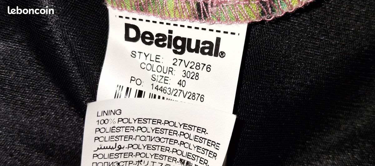 Robe droite Desigual taille 40 (image 7)