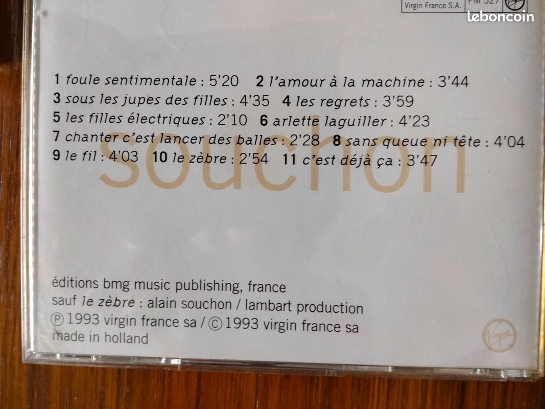 Lot 3 cd Alain Souchon (image 2)