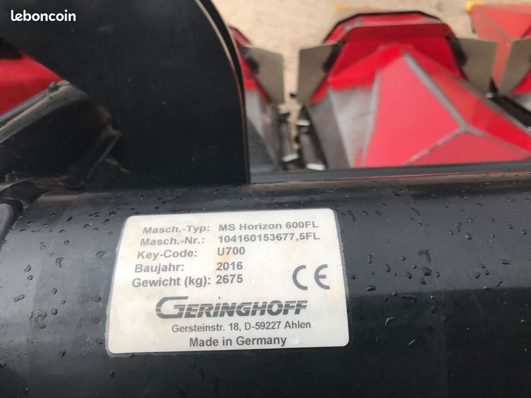 Geringhoff MSH 600 (image 6)