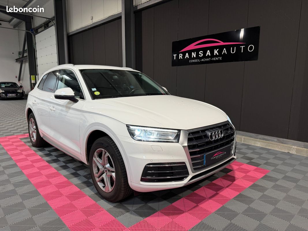 AUDI Q5 Q5 2.0 TDI 163 CV S tronic 7 Quattro Design + CAMÉRA + ATTELAGE + CLIM AUTO + KEYLESS + HAYON ÉLEC (image 1)
