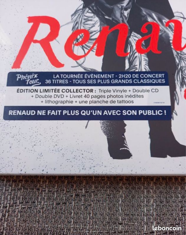 Coffret deluxe édition numéroté Renaud (image 4)