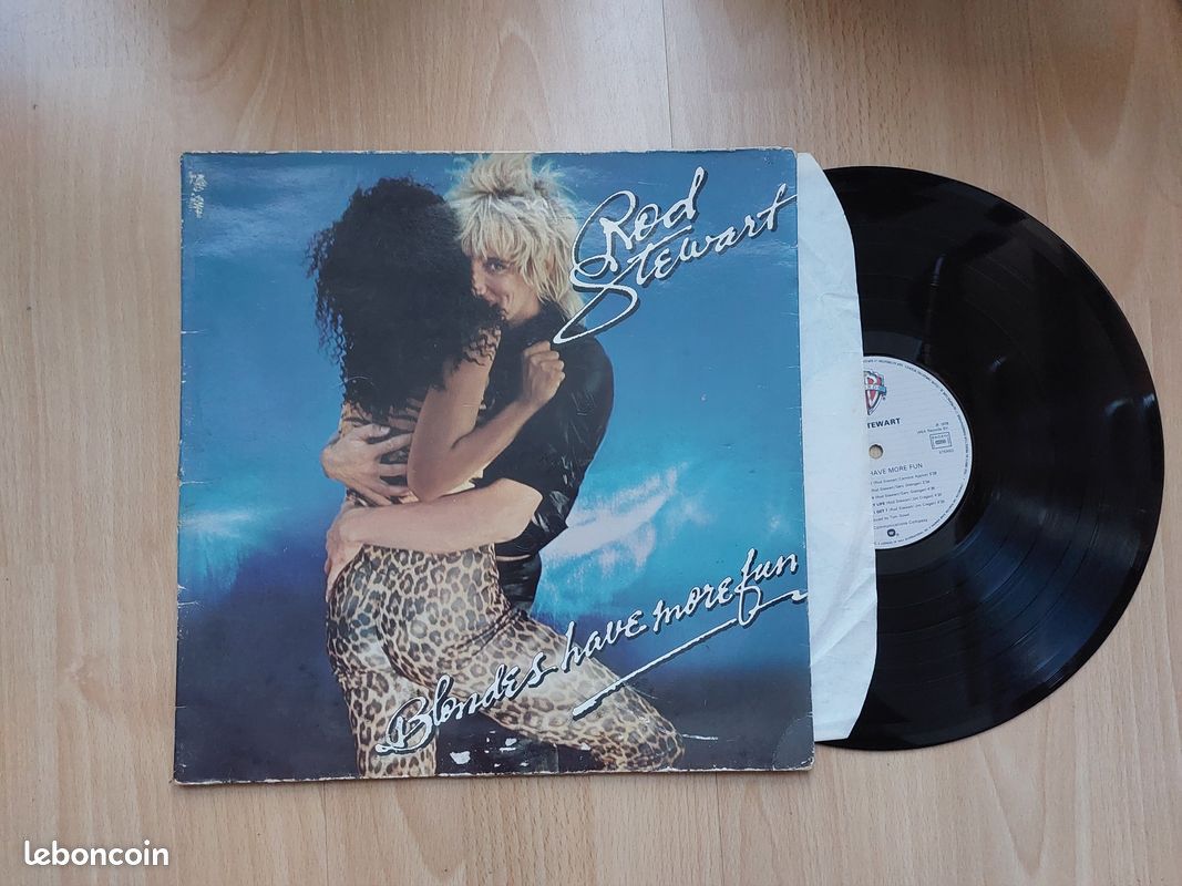 Rod Stewart Blondes have more fun vinyle 33T (image 3)