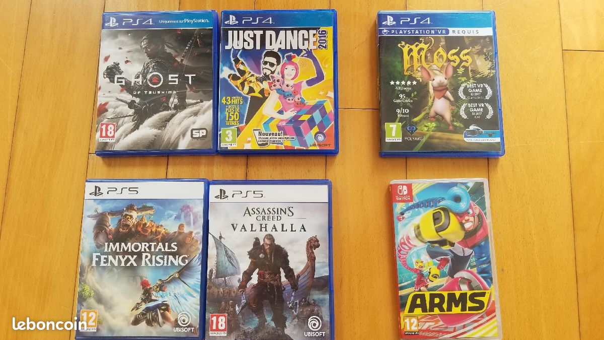 Jeux switch, PS4. PS5 (image 1)