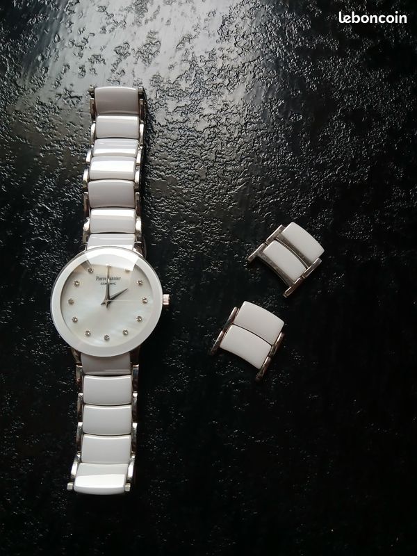 Montre Femme PRETTY Cadran Blanc Bracelet Acier Doré 048M502 | Pierre Lannier