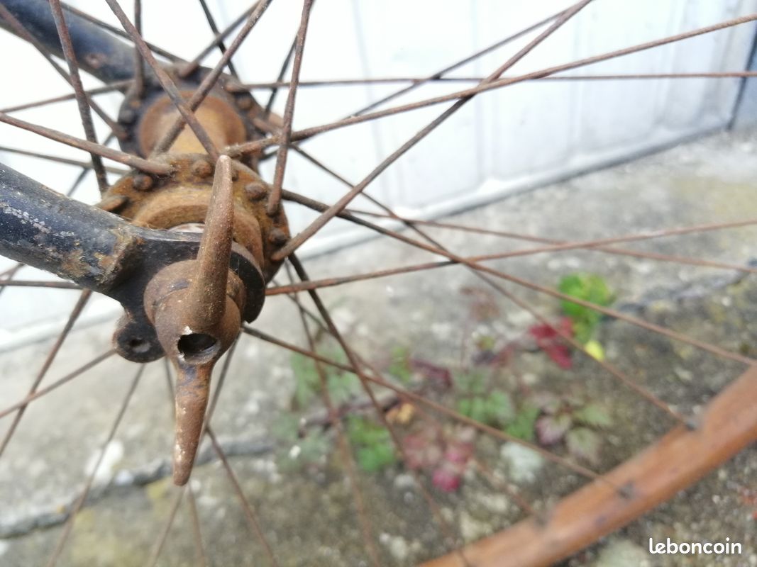 Pédalier Vélo Ancien GRIFFON – 44 Dents, 165 Mm, Pour Vélo De Course Vintage