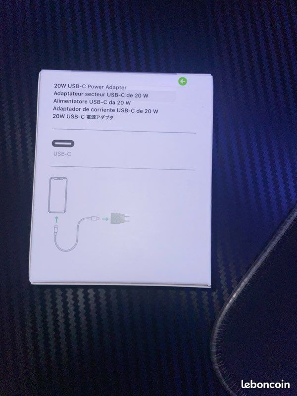 Chargeur iPhone 20W (image 2)