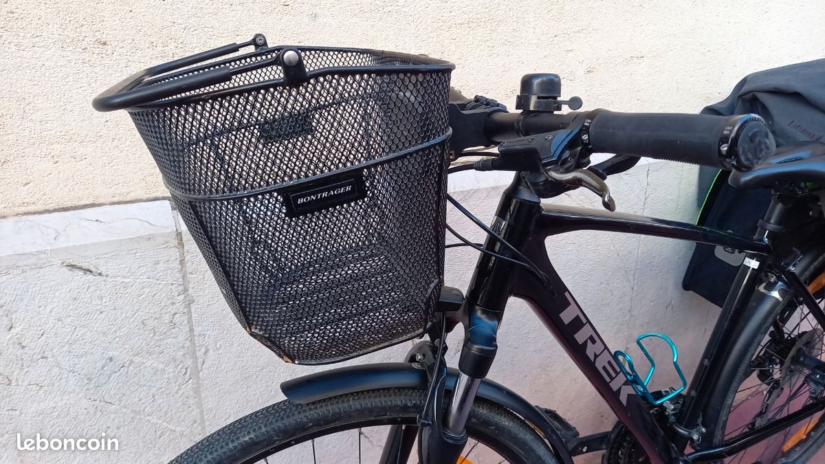Panier De Guidon Vélo Enfant En Métal, Avec Poignée, Rangement Pratique Pour Jouets Et Goûters