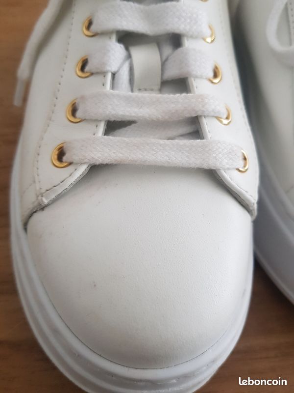 Basket blanche 37 marque Gio+ prix magasin + 130 euros (image 3)