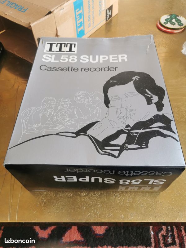 MAGNÉTOPHONE LECTEUR CASSETTE ITT SL 58 super EUR 30,00 - FR