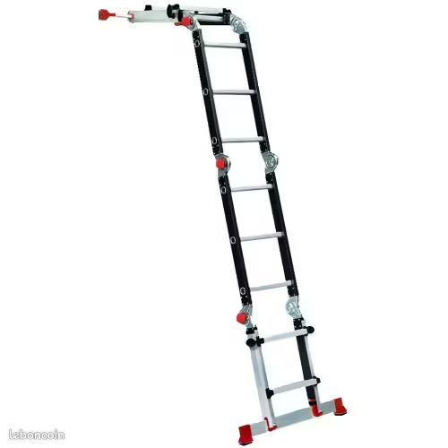 Déstockage Echelle pliante télescopique avec plate-forme SPIDER HELDER PRO (image 3)
