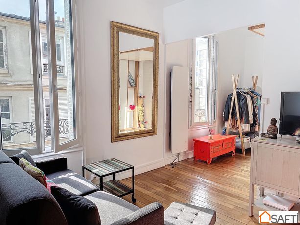 Appartement 2 pièce(s) 22 m²à vendre Paris-19e-arrondissement