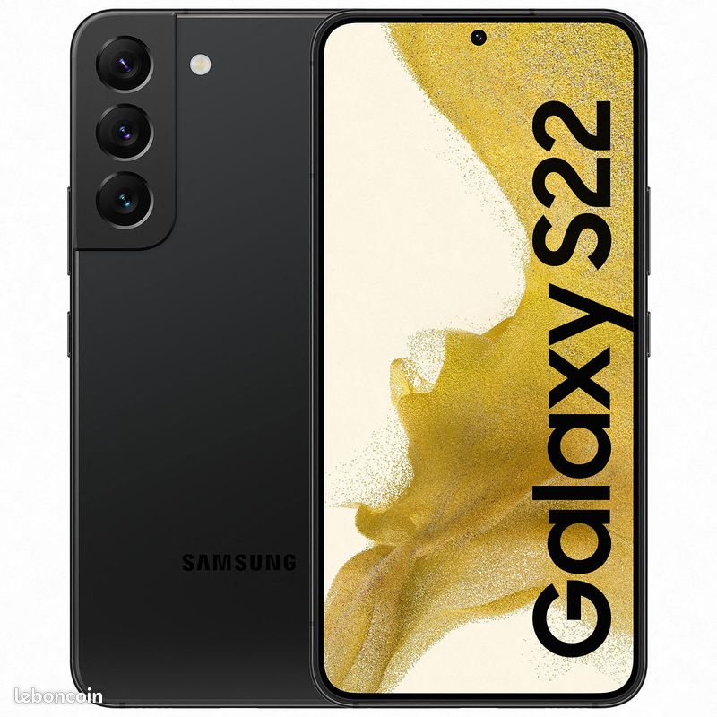 Samsung galaxie s22 noir (image 1)