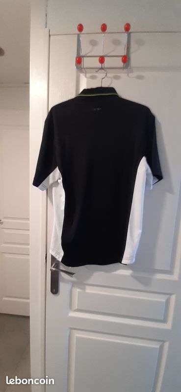 Tee-shirt portée une fois homme couleur noir blanc vert marque Sergio tacchini taille L .......20euros (image 6)