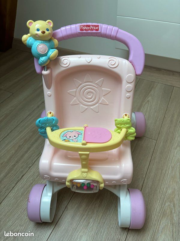 Poussette Rose Pousseur Poussette Fisher Price Poussette Musicale
